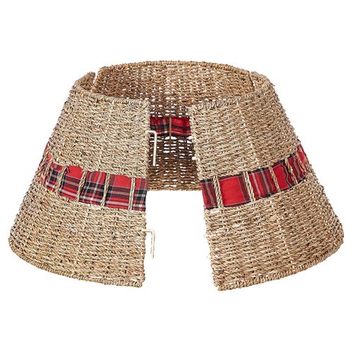 Beliani Pied De Parasol Socle 50 Cm De Diamètre En Béton Noir Avec Ornements Décoratifs Idéal