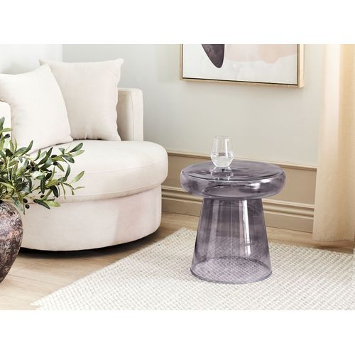 Table D'appoint En Métal Ice 55cm Gris