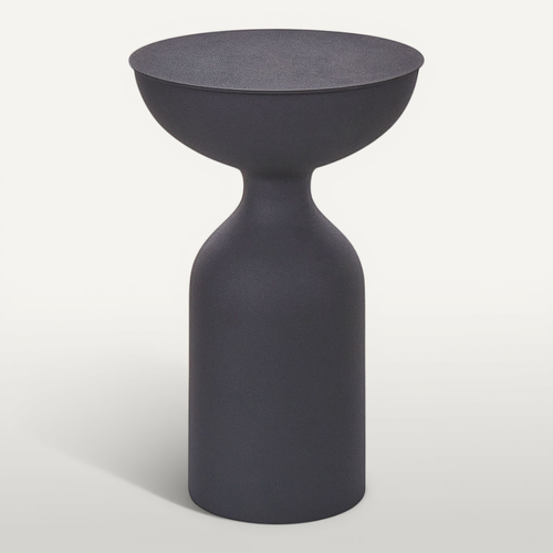 Table D'appoint En Métal Noir Ø 36 Cm Cota