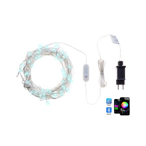 Lumières De Noël Avec L'application 320 Cm Transparent Kulusuk