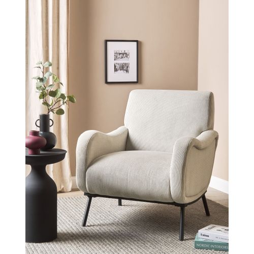 Fauteuil Gris Clair Almind