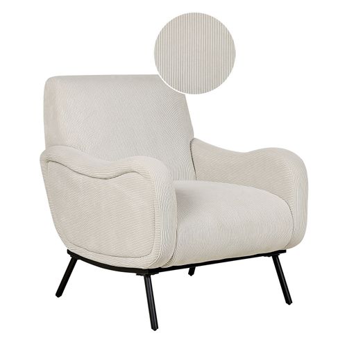 Fauteuil Gris Clair Almind