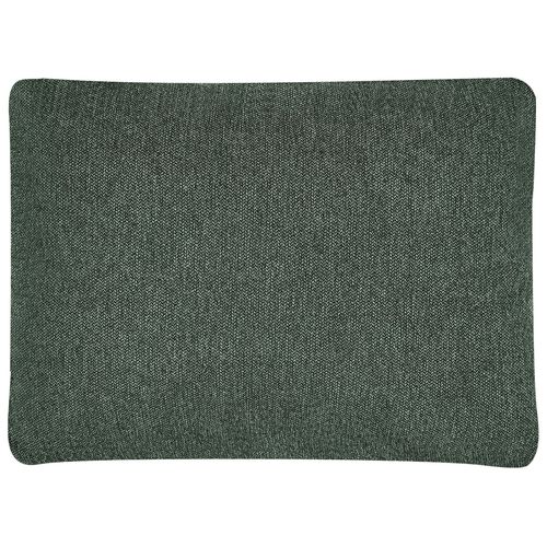 Canapé D'angle 4 Places Côté Droit En Tissu Vert Foncé Breda