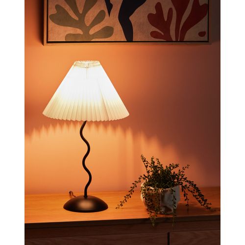 Lampe à Poser Jikawo Métal Noir