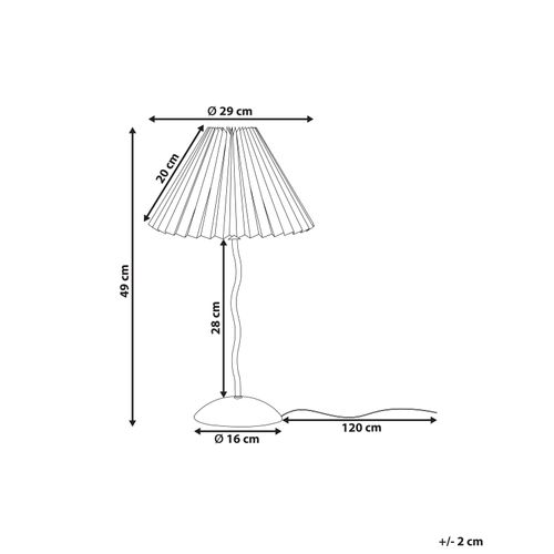 Lampe à Poser Jikawo Métal Noir