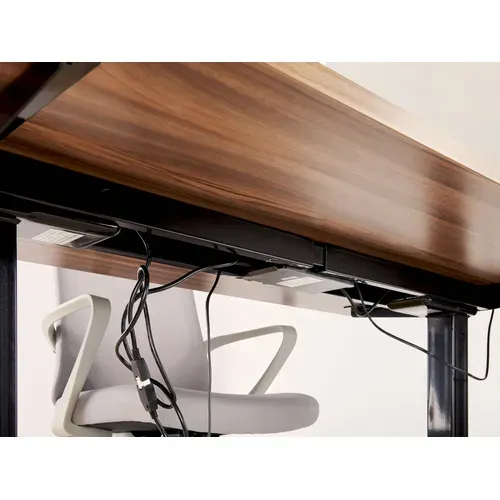 Goulotte Passe Câbles Pour Bureau Électrique Ajustable Noir Tracie