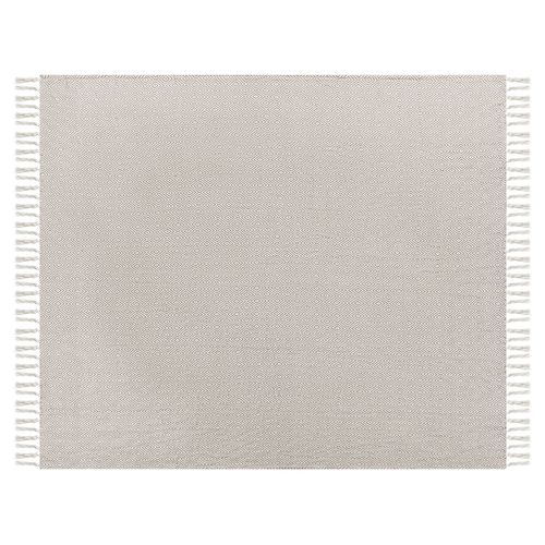 Couvre-lit En Coton 220 X 240 Cm Taupe Toutli