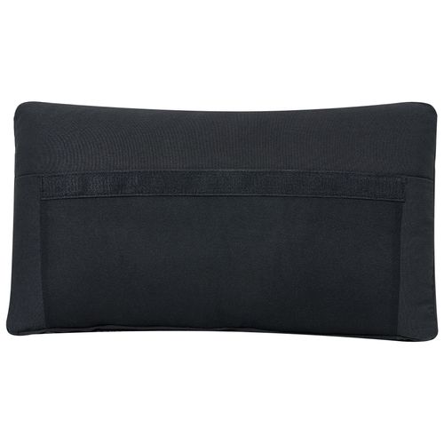 Canapé D'angle Modulable 4 Places Unstad Tissu Noir Côté Droit