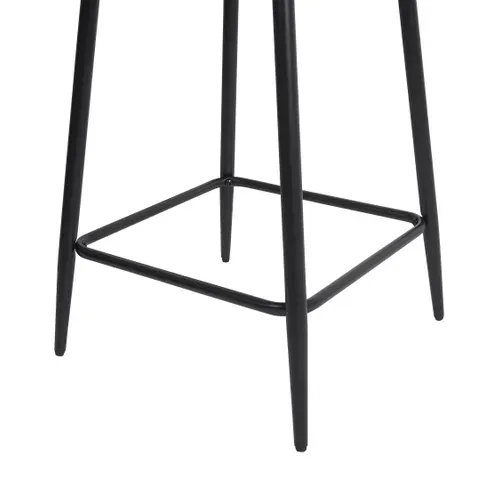 Tabouret De Bar Set De 2 Velours Vert Émeraude Dubrovnik