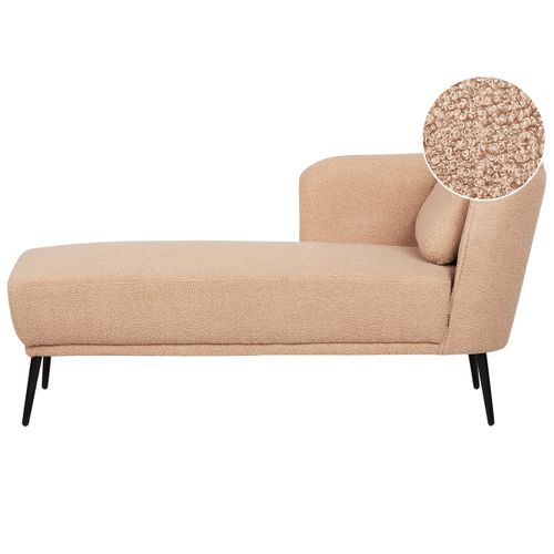 Méridienne Côté Droit Artheze Bouclé Beige