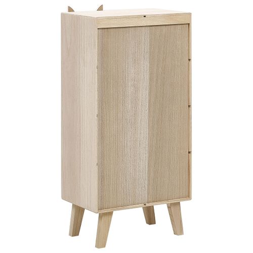 Bibliothèque 4 Étagères Rupert 79 Cm Marron Clair