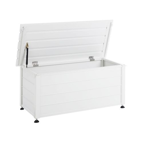 Coffre De Rangement Campalto 113 Cm 50 Cm Blanc