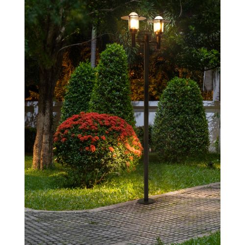 Lampadaire Extérieur Tizu Noir