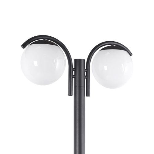 Lampadaire Extérieur Kulsi Noir