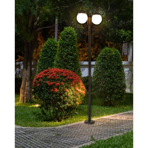 Lampadaire Extérieur Kulsi Noir