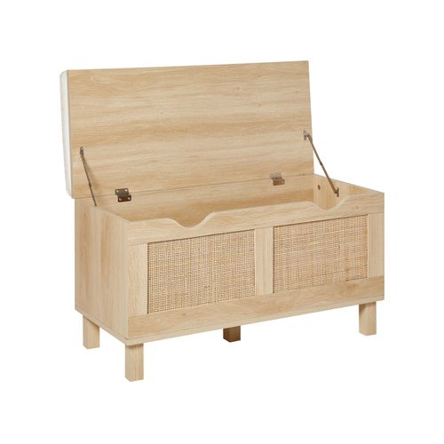 Banc De Rangement Washington Marron Clair