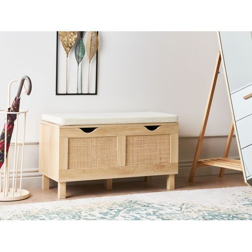 Banc De Rangement Washington Marron Clair