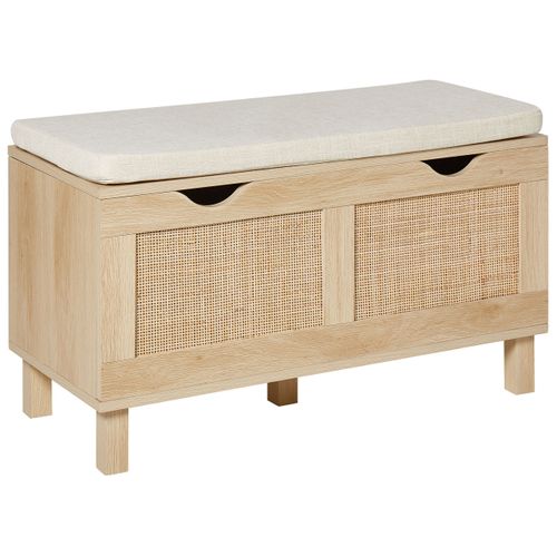 Banc De Rangement Washington Marron Clair