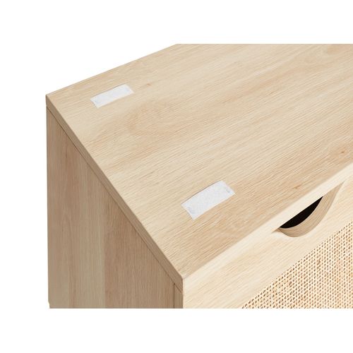 Banc De Rangement Washington Marron Clair