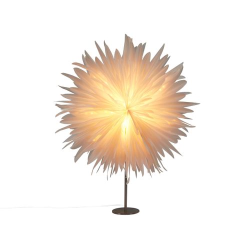 Décoration De Noël Lampe à Poser Satopanth étoile 70 Cm Blanc