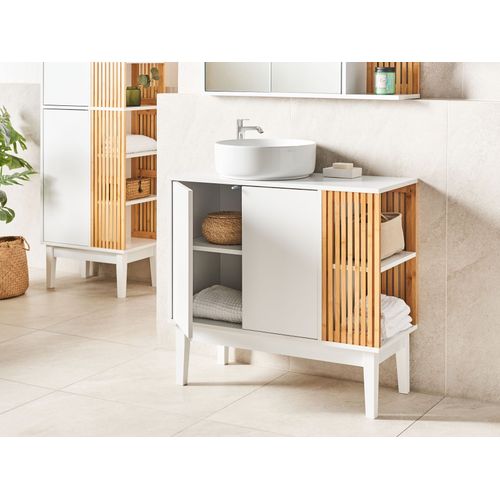 Meuble-lavabo Nubes 80 Cm Blanc