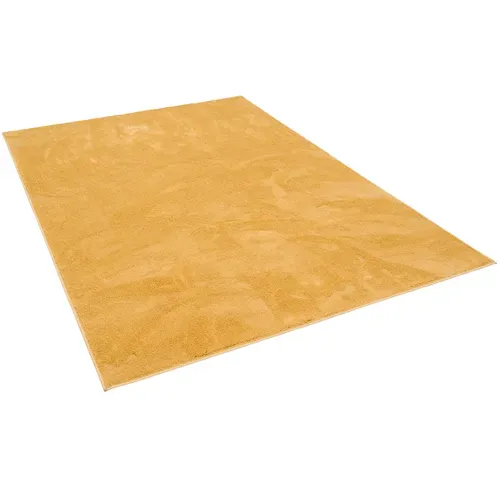 Tapis à Poils Longs Melia 140x200cm Jaune