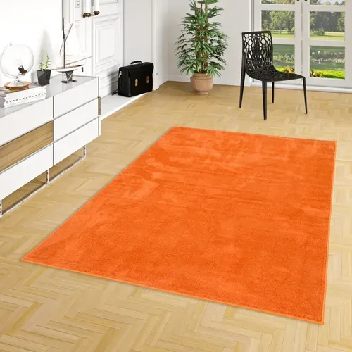 Tapis à Poils Longs Melia 140x200cm Orange