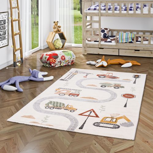 Tapis Maui Kids Pour Enfants Chantier 140x200cm