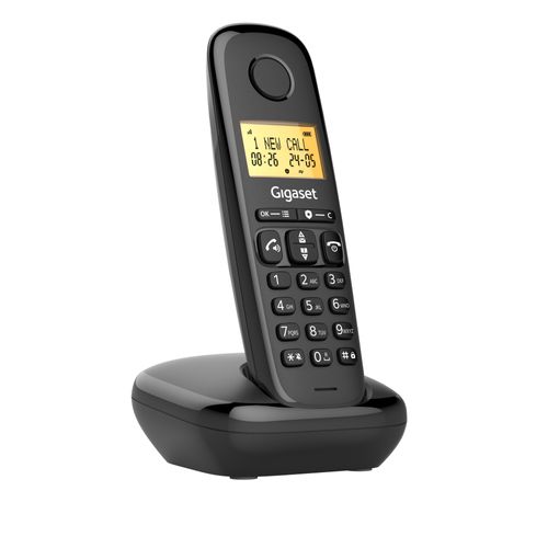 Téléphone Sans Fil Dect Basic 100 - Écran 1,5" Rétroéclairé, Mains-libres, Blocage D'appels