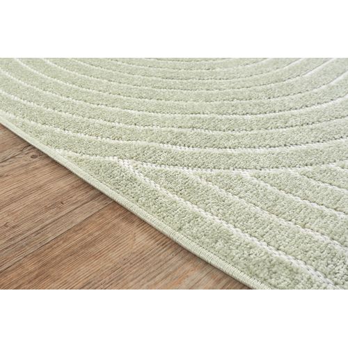 Tapis Santo Plus Moderne Design Boho, Vert, 140x200 Cm