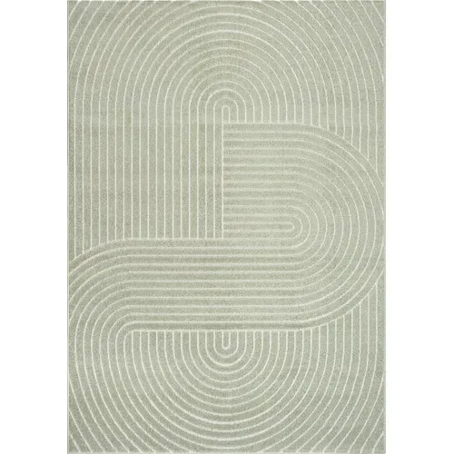 Tapis Santo Plus Moderne Design Boho, Vert, 140x200 Cm
