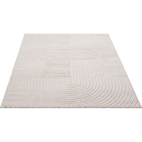 Tapis Santo Plus Moderne Design Boho, Crème, 160x220 Cm