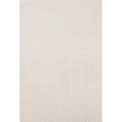 Tapis Santo Plus Moderne Design Boho, Crème, 160x220 Cm