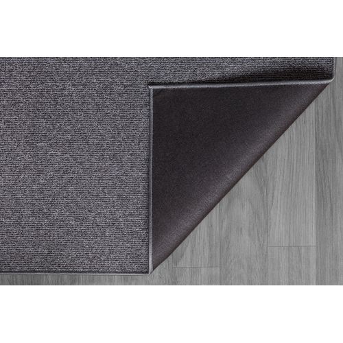 Tapis Natal Moderne Uni Anti-salissures, Anthracite, 160x230 Cm