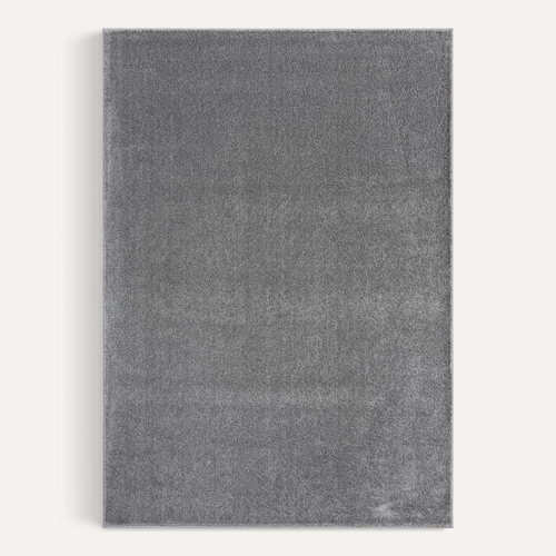 Tapis Marley Élégant Salon, Poils Courts, Anthracite, 60 X 110 Cm