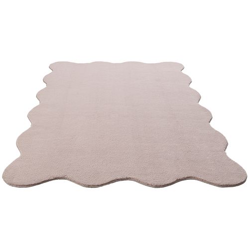 Tapis Relax Shape Antidérapant, Lavable, Rose, 140x200 Cm