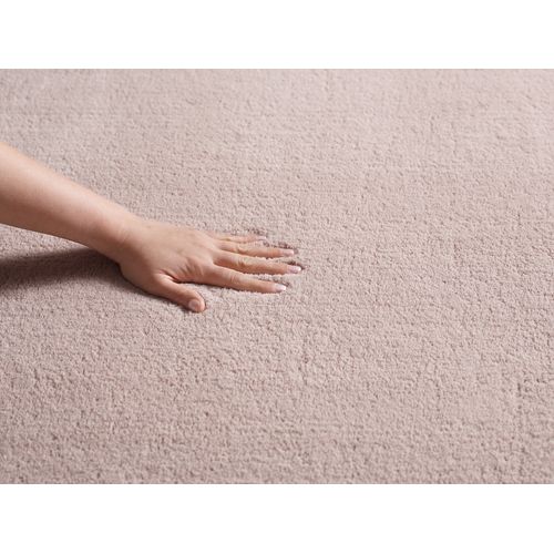 Tapis Relax Shape Antidérapant, Lavable, Rose, 140x200 Cm