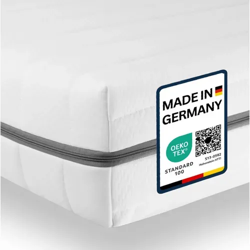 Matelas Mousse 80x190 cm, 7 Zones, H2/H3 En Mousse Froide - Epaisseur 18cm