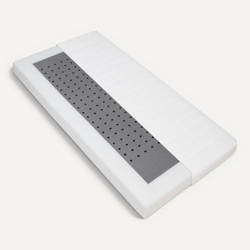 Matelas Mousse 60x120 cm Pour Enfants - Epaisseur 11 Cm Avec Housse Anti-boulochage