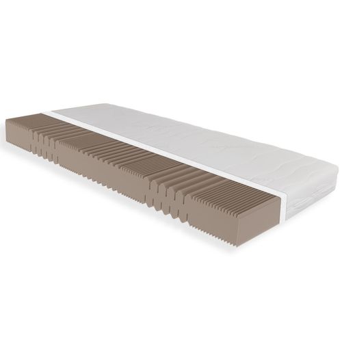 Matelas Mousse 100x200 cm Epaisseur 18cm, H4, Avec Housse Active Greenfirst
