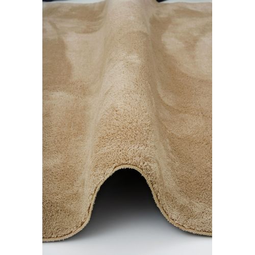 Tapis En Fausse Fourrure 80x150cm Beige
