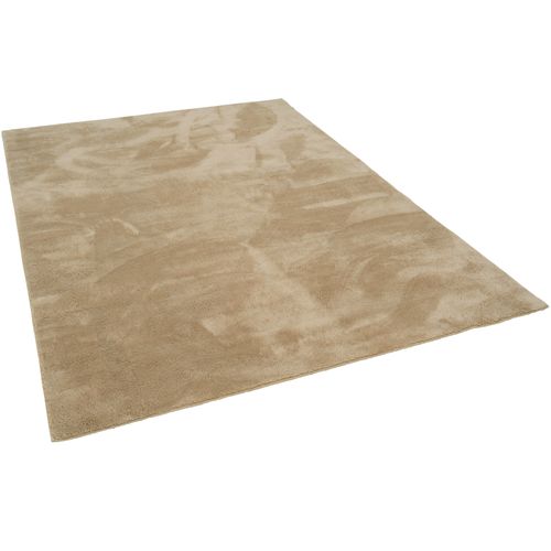 Tapis En Fausse Fourrure 80x150cm Beige