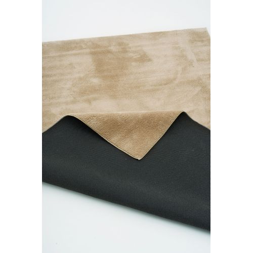 Tapis En Fausse Fourrure 80x150cm Beige