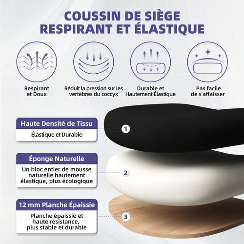 Fauteuil De Bureau Ergonomique Chaise De Bureau, Support Lombaire Réglable, Appui-tête Et Accoudoirs