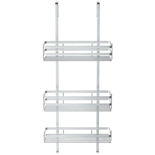 étagère De Douche En Acier Inoxydable Avec 3 étagères, Argent