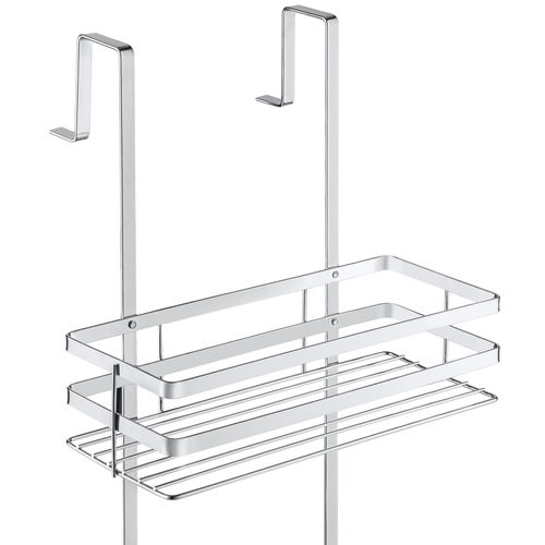 étagère De Douche En Acier Inoxydable Avec 3 étagères, Argent