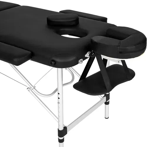 Table De Massage Pliante 3 Zones Rembourrage épais Vinyle Résistant Pliable 210x95 Cm