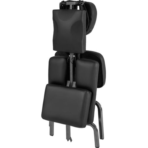 Fauteuil De Massage En Acier, Cuir Synthétique Noir