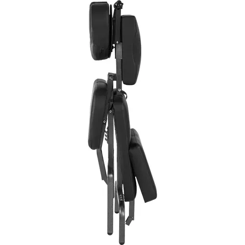 Fauteuil De Massage En Acier, Cuir Synthétique Noir