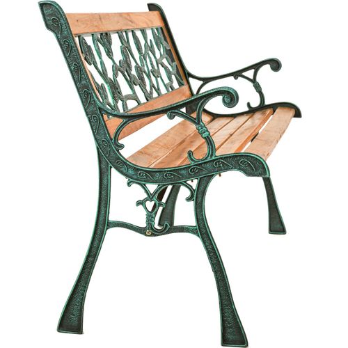 Banc De Jardin Marina En Bois Marron